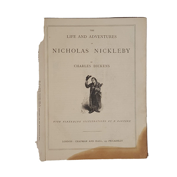 Charles Dickens' Nicholas Nickleby - Chapman &amp; Hall