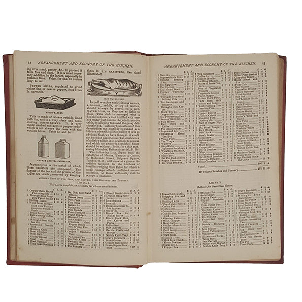 Mrs Beeton's Cookery Book - Ward Lock &amp; Co. 1897