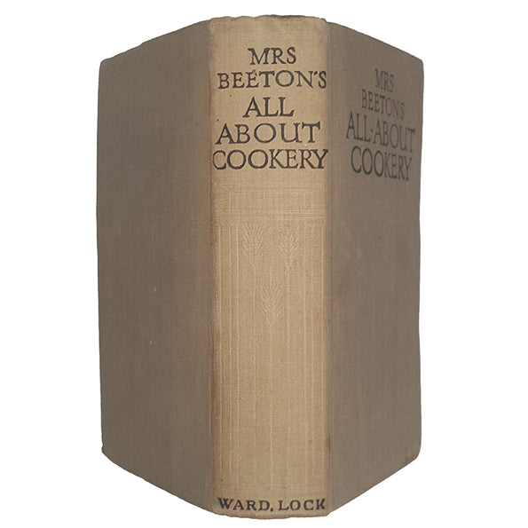 Mrs Beeton’s All About Cookery - Ward Lock &amp; Co. Ltd.