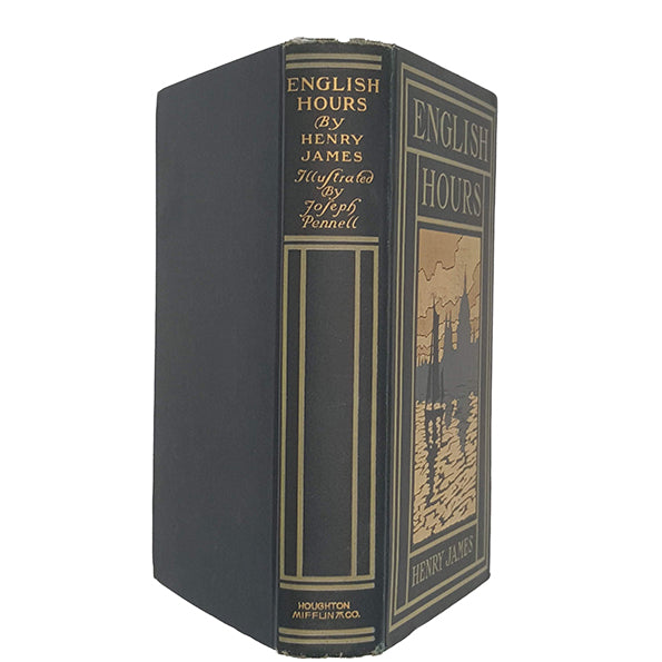 English Hours by Henry James - 1st Edition, Houghton, 1905
