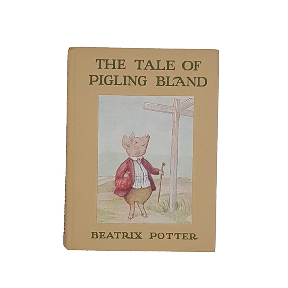 Beatrix Potter's The Tale of Pigling Bland - 1st Edition, Warne, 1913