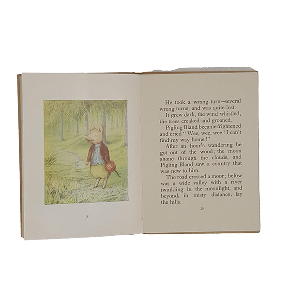 Beatrix Potter's The Tale of Pigling Bland - 1st Edition, Warne, 1913