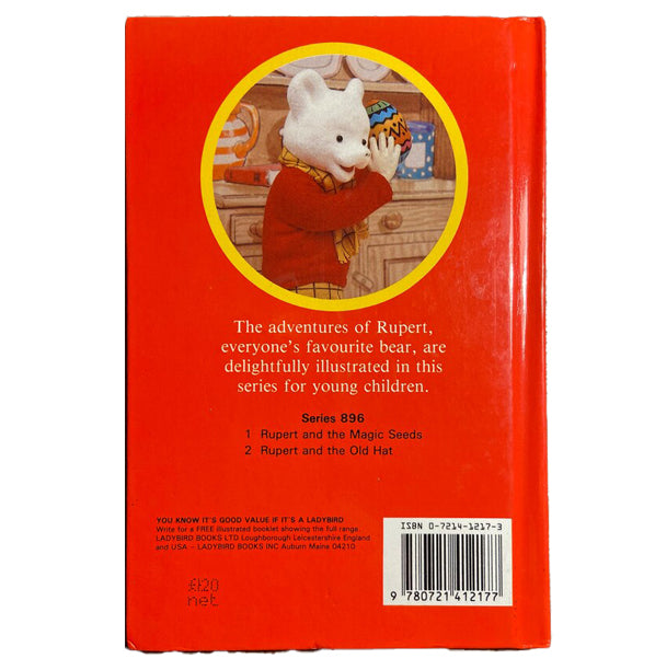 Rupert and The Magic Seeds - A Ladybird Book 896, c.1980s