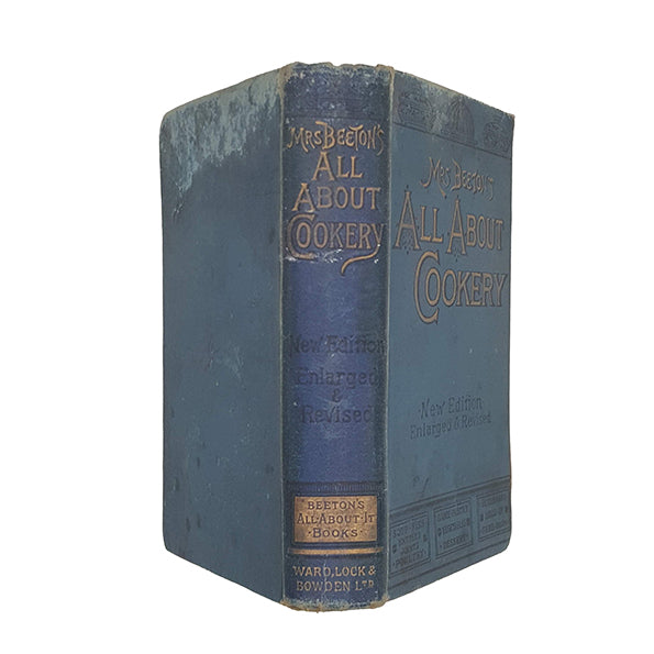 Mrs Beeton's All About Cookery - Ward Lock &amp; Bowden, c.1900