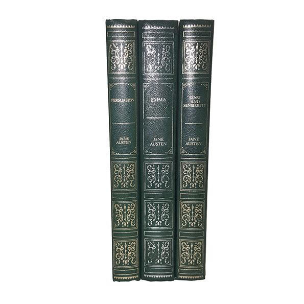 Jane Austen's Persuasion; Emma; Sense and Sensibility - Guild Publishing, 1980 (3 green Books)