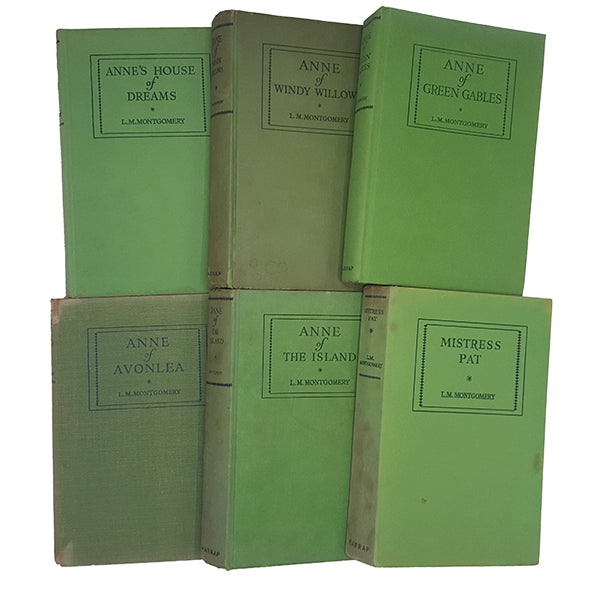 L. M. Montgomery Collected Works, Anne of Green Gables Etc. - Harrap, 1948-66 (6 Books)