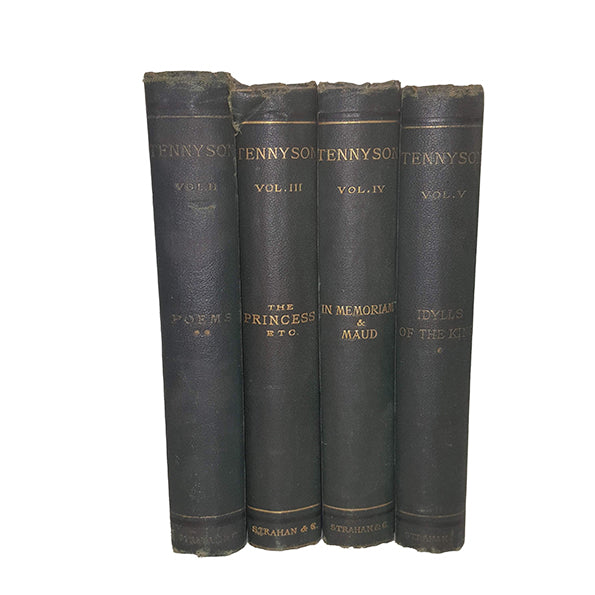 The Works of Alfred Tennyson Volumes II-V, 1873 (4 Books)