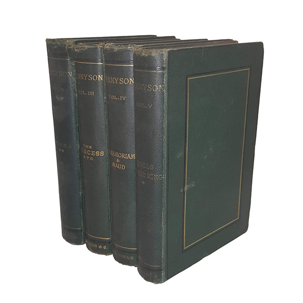 The Works of Alfred Tennyson Volumes II-V, 1873 (4 Books)