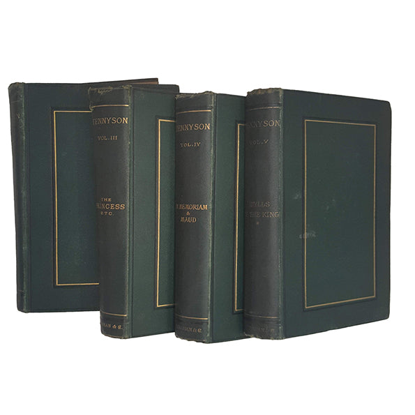 The Works of Alfred Tennyson Volumes II-V, 1873 (4 Books)