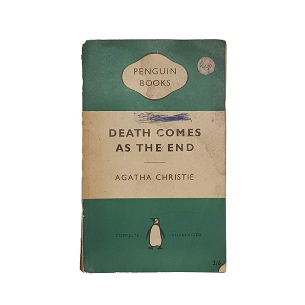 Death Comes at the End by Agatha Christie - Penguin, 1958