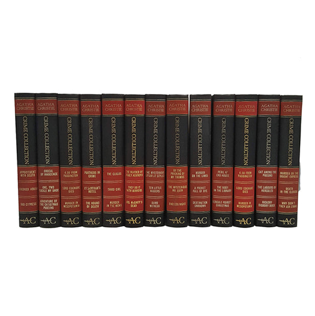 Agatha Christie Crime Collection - 24 Books - Hamlyn, 1969-72