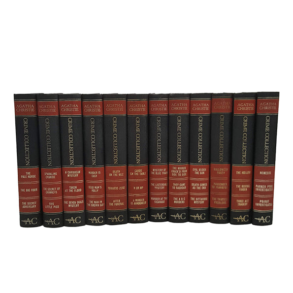 Agatha Christie Crime Collection - 24 Books - Hamlyn, 1969-72