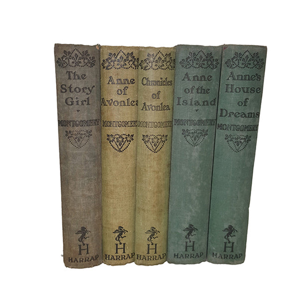L. M. Montgomery Collected Works, Anne of Green Gables Etc. - Harrap, 1937-41 (5 Books)