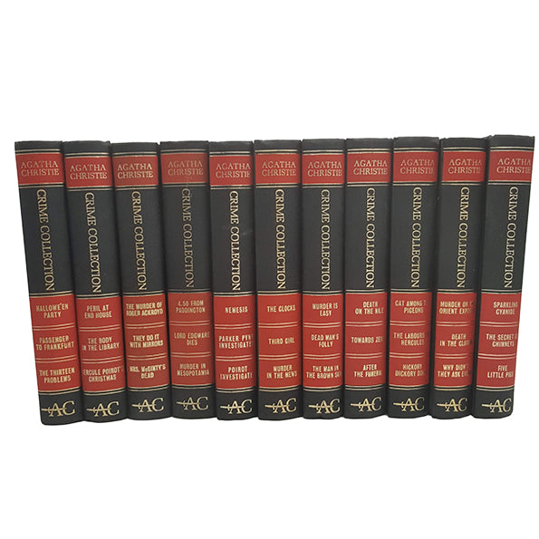 Agatha Christie Crime Collection - 11 Books - Hamlyn, c.1970