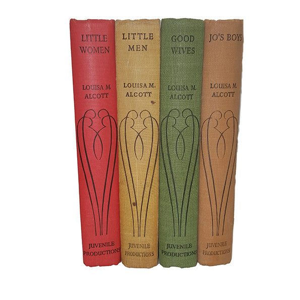 Louisa May Alcott's Little Women Complete Series 1-4 (4 Books)