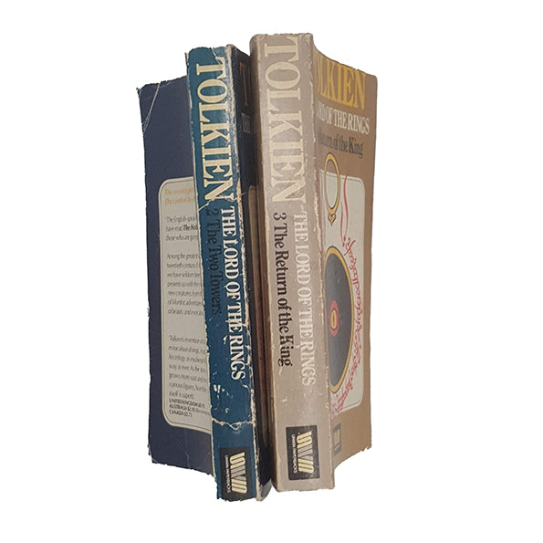 J.R.R. Tolkien's The Two Towers and The Return of the King - Unwin Paperbacks, 1979