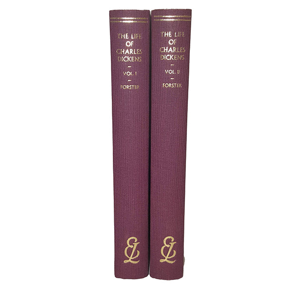 Life of Charles Dickens by John Forster - Dent, 1969 (2 Books)