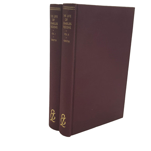 Life of Charles Dickens by John Forster - Dent, 1969 (2 Books)