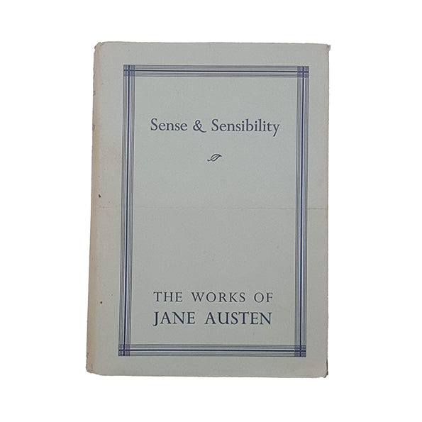 Jane Austen's Sense and Sensibility - Secker, 1939