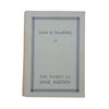 Jane Austen's Sense and Sensibility - Secker, 1939