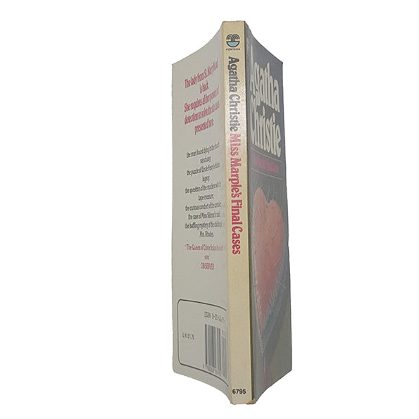 Miss Marple's Final Cases by Agatha Christie - Fontana, 1959