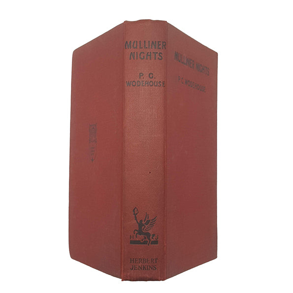 Mulliner Nights by P. G. Wodehouse - Herbert Jenkins, Fifth Printing