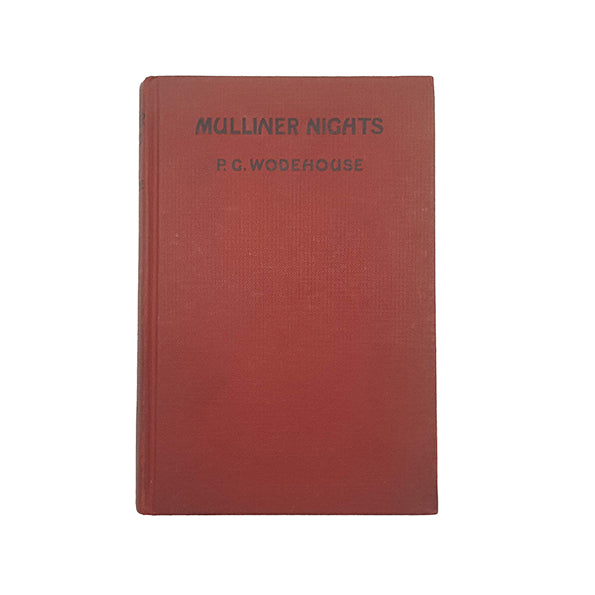 Mulliner Nights by P. G. Wodehouse - Herbert Jenkins, Fifth Printing
