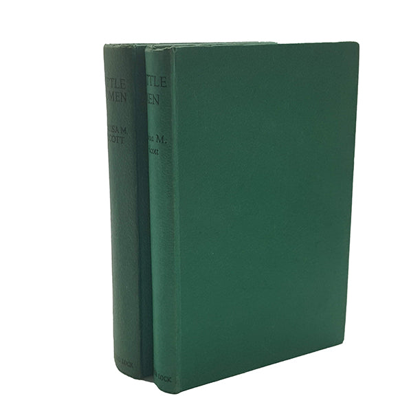 Louisa May Alcott's Little Women &amp; Little Men (2 Green Books)