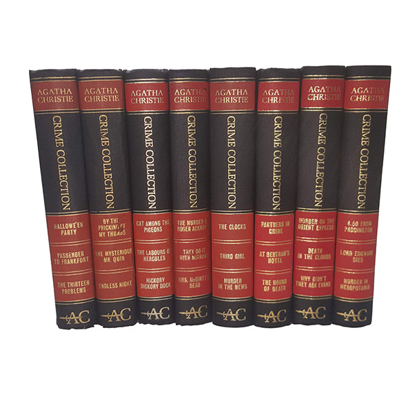 Agatha Christie Crime Collection - 8 Books - Hamlyn, 1971