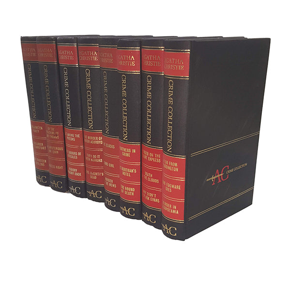Agatha Christie Crime Collection - 8 Books - Hamlyn, 1971