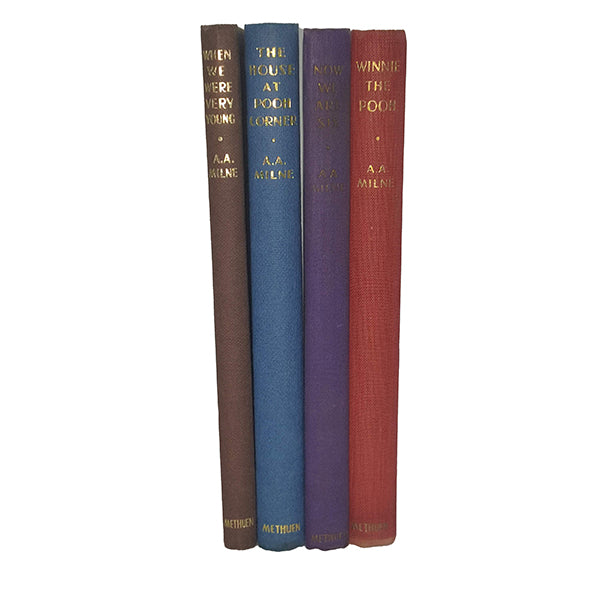 A.A. Milne’s Winnie The Pooh Collection - Methuen, 1934-77 (4 Books)