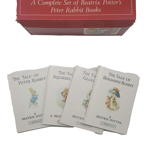 Beatrix Potter’s The Peter Rabbit Books (Full Set) - 23 White Books in Red Box