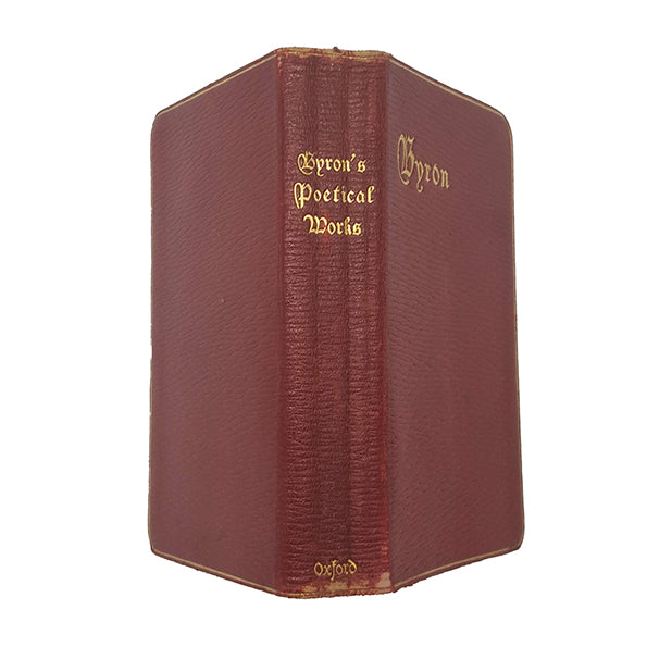 Byron's Poetical Works - Oxford, 1896