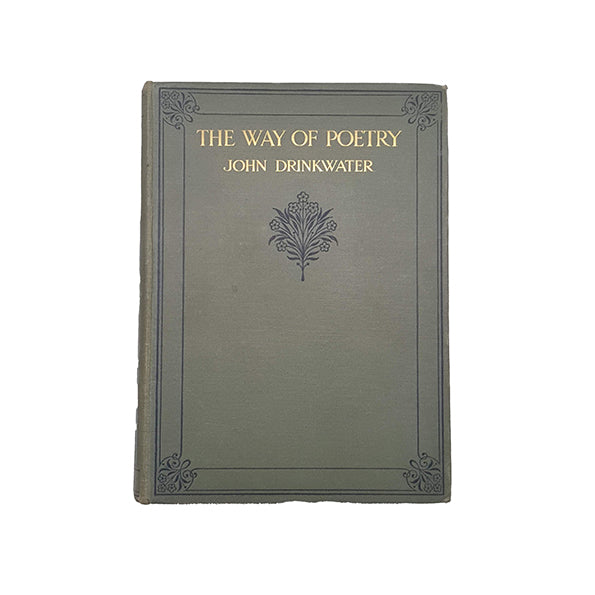 The Way of Poetry by John Drinkwater - Collins