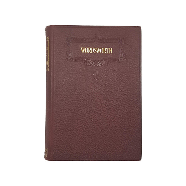 Wordsworth's Poetical Works - Oxford, 1926
