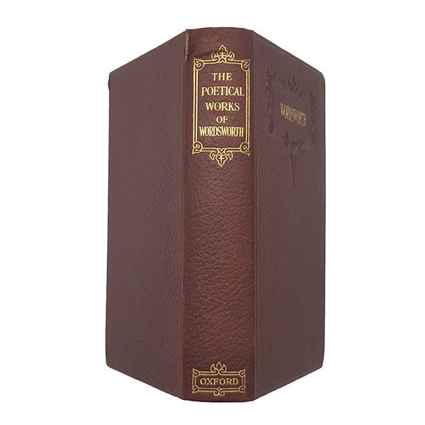 Wordsworth's Poetical Works - Oxford, 1926