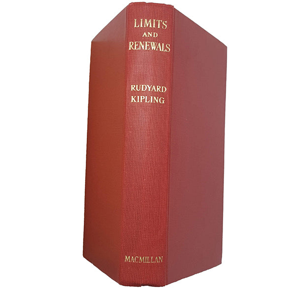 Rudyard Kipling’s Limits and Renewals - Macmillan, 1949