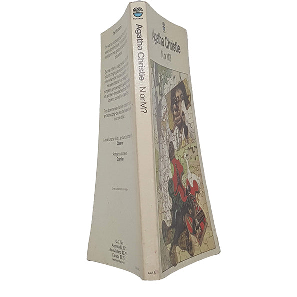 N or M? By Agatha Christie - Fontana, 1979