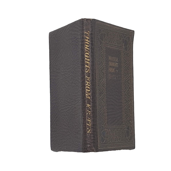 Wayside Thoughts from Keats - Miniature Book