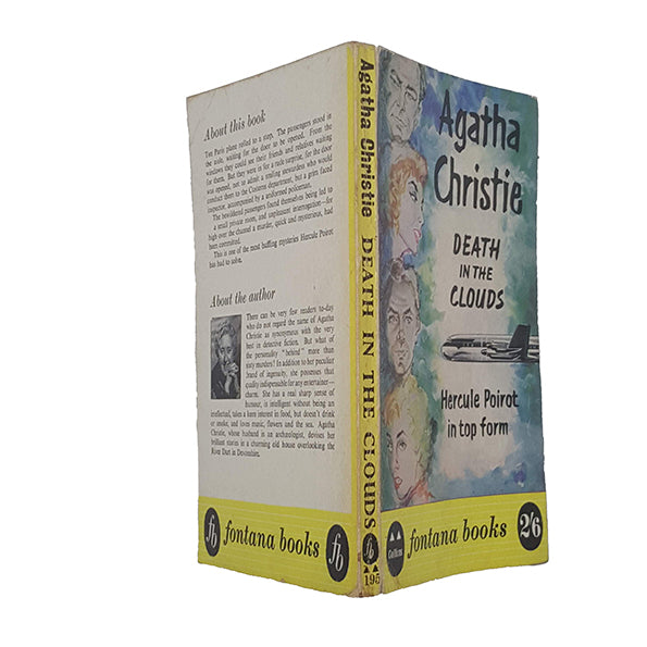 Death in the Clouds by Agatha Christie - Fontana, 1959