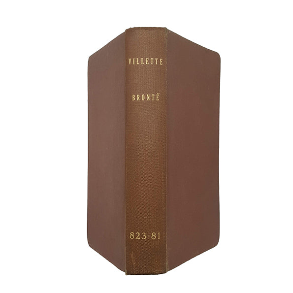 Villette by Charlotte Bronte - Zodiac Press, 1948