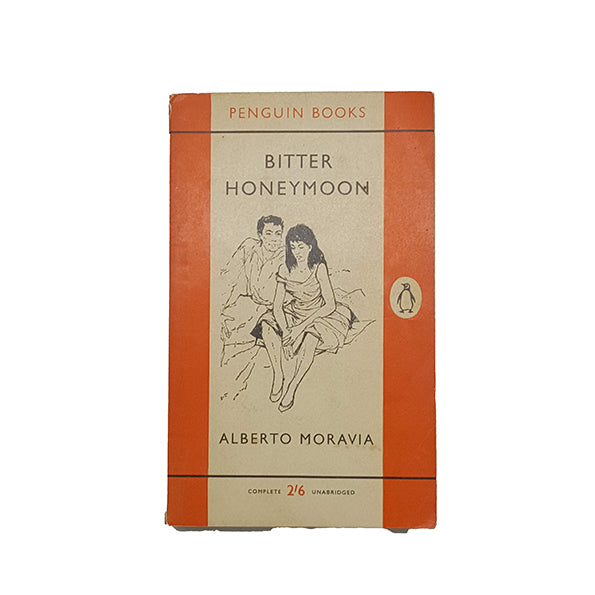 Bitter Honeymoon by Alberto Moravia - Penguin, 1961