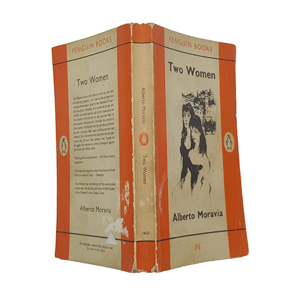 Two Women by Alberto Moravia - Penguin, 1961