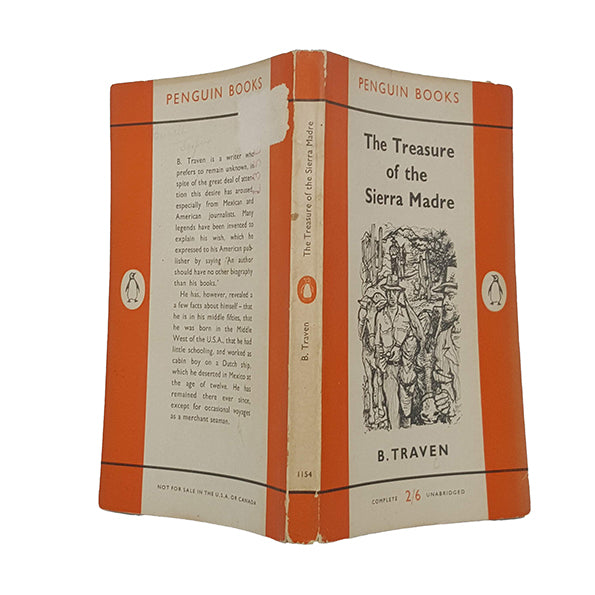 The Treasure of the Sierra Madre by B. Traven - Penguin, 1956