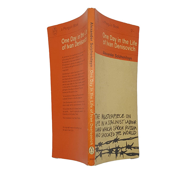 One Day in the Life of Ivan Denisovich by Alexander Solzhenitsyn - Penguin, 1963