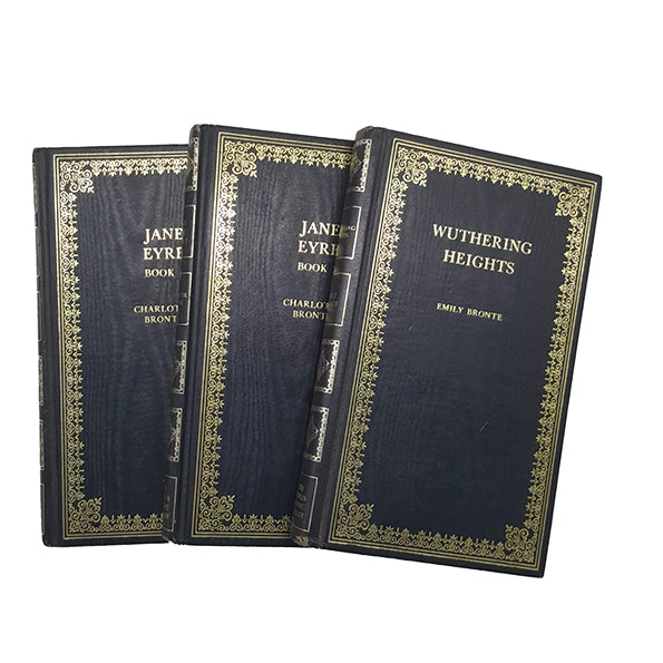 Wuthering Heights &amp; Jane Eyre 1 &amp; 2 by The Bronte Sisters (3 Books)