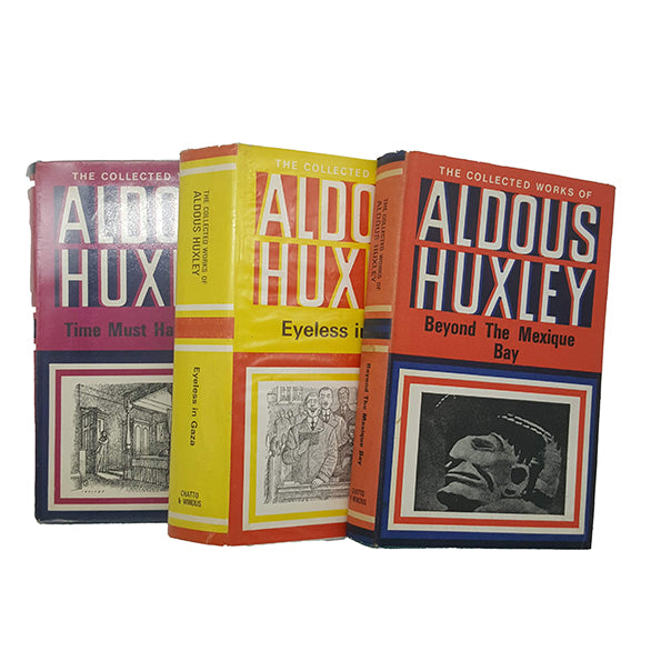 Aldous Huxley Collected Works - Chatto and Windus, 1970s (3 Books)
