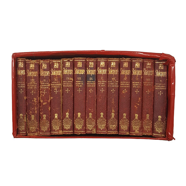 The Complete Works of William Shakespeare Vols. I-XIII (13 Books in Cardboard Slipcase)