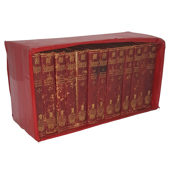 The Complete Works of William Shakespeare Vols. I-XIII (13 Books in Cardboard Slipcase)