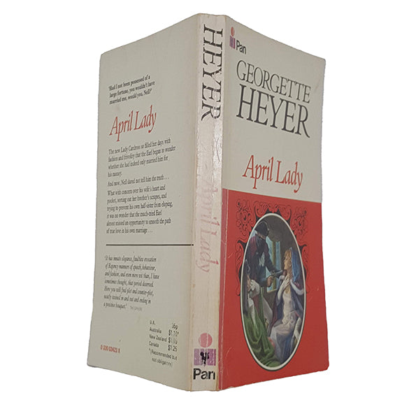 Georgette Heyer's April Lady - Pan Books, 1974
